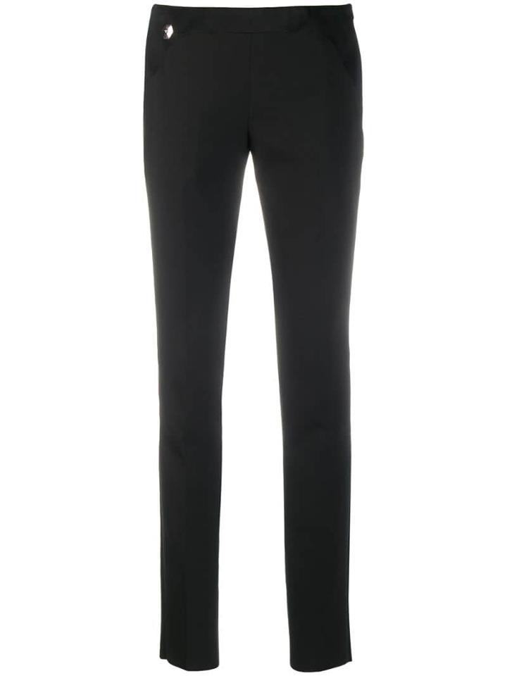Philipp Plein Crystal Skinny Trousers - Black
