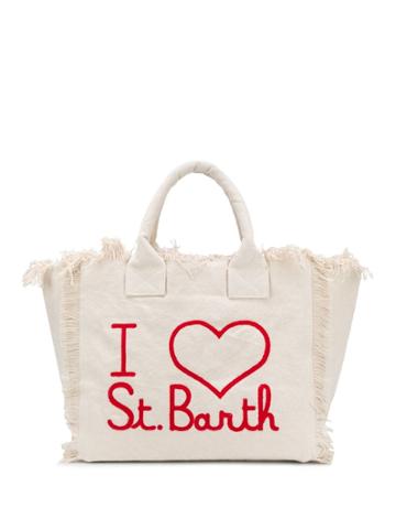 Mc2 Saint Barth Vanity I Love St. Barth Tote - Neutrals