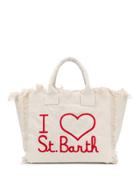 Mc2 Saint Barth Vanity I Love St. Barth Tote - Neutrals
