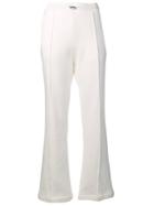 Moncler Flared Track Pants - White