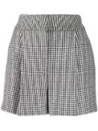 Ermanno Scervino Checked Shorts - Black