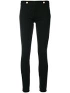 Love Moschino Slim-fit Leggings Trousers - Black