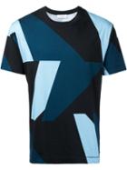 Cerruti 1881 - Colour Block T-shirt - Men - Cotton - S, Blue, Cotton