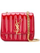 Saint Laurent Small Vicky Chain Bag - Red