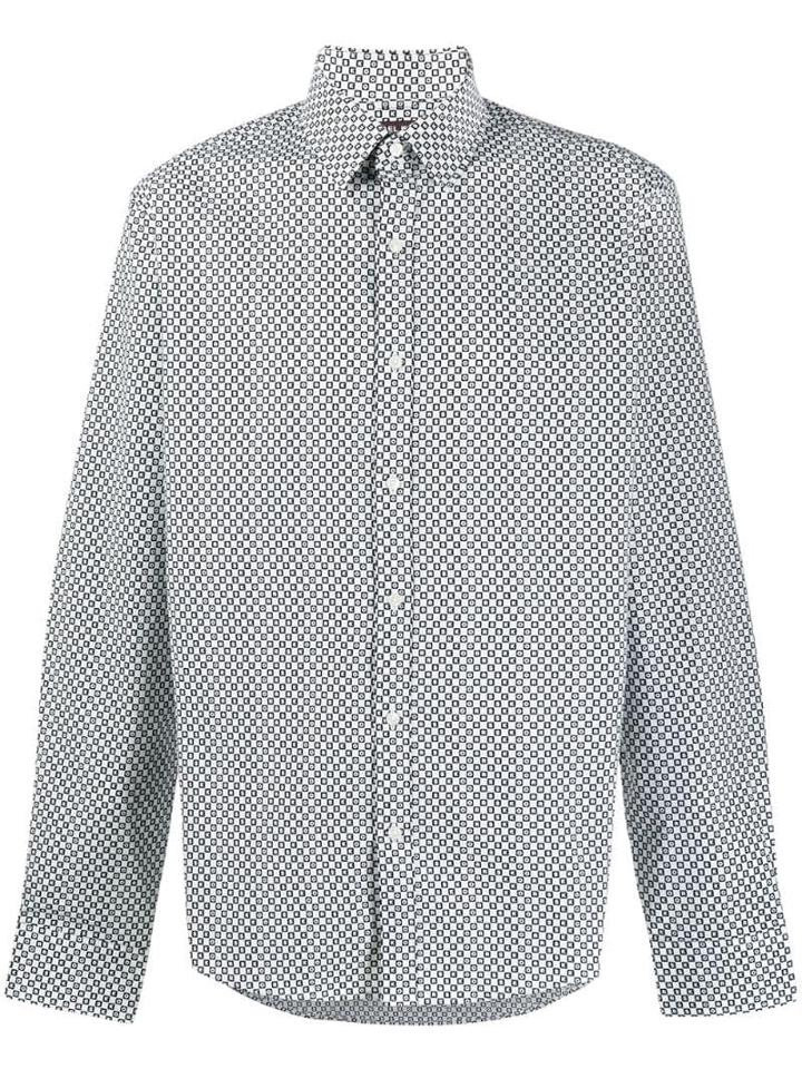 Michael Kors Printed Logo Shirt - White
