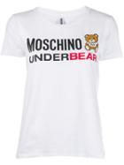 Moschino Printed Logo Bear T-shirt - White
