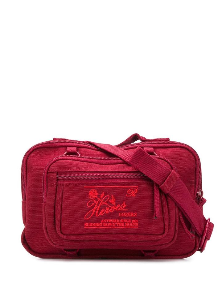 Raf Simons 'heroes Losers' Belt Bag - Red