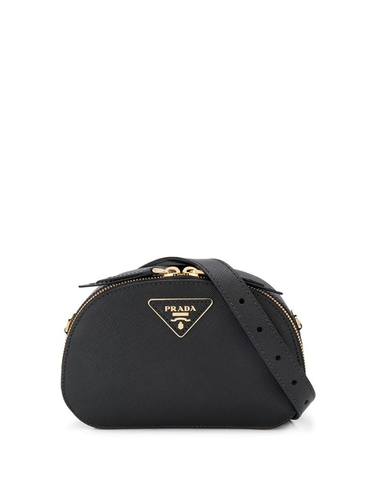 Prada Brique Saffiano Belt Bag - Black