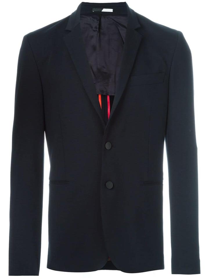 Ps By Paul Smith Two Button Blazer - Blue