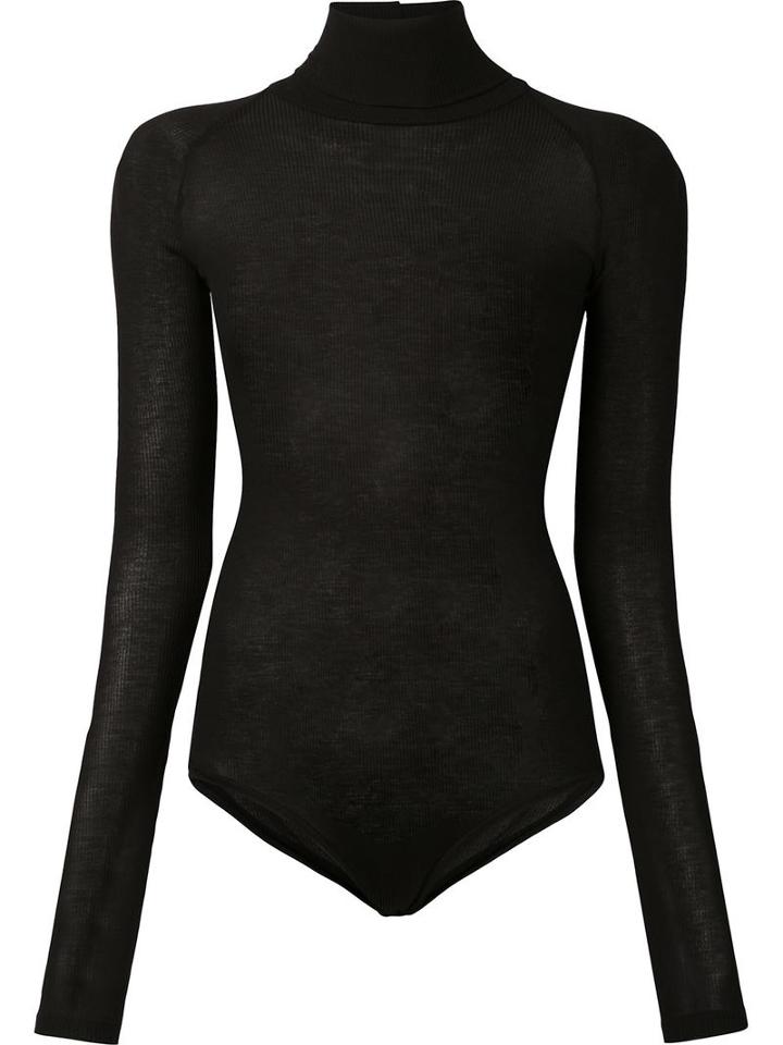 Alix 'varick' Bodysuit, Women's, Size: Medium, Black, Micromodal