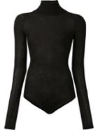 Alix 'varick' Bodysuit, Women's, Size: Medium, Black, Micromodal