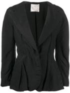 Lanvin Pre-owned 2006's Pleated Details Fitted Jacket - Grey