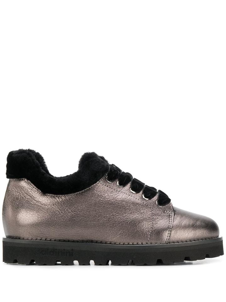 Baldinini Lace-up Boots - Grey