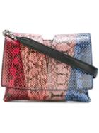 Jil Sander Snakeskin Effect Crossbody Bag