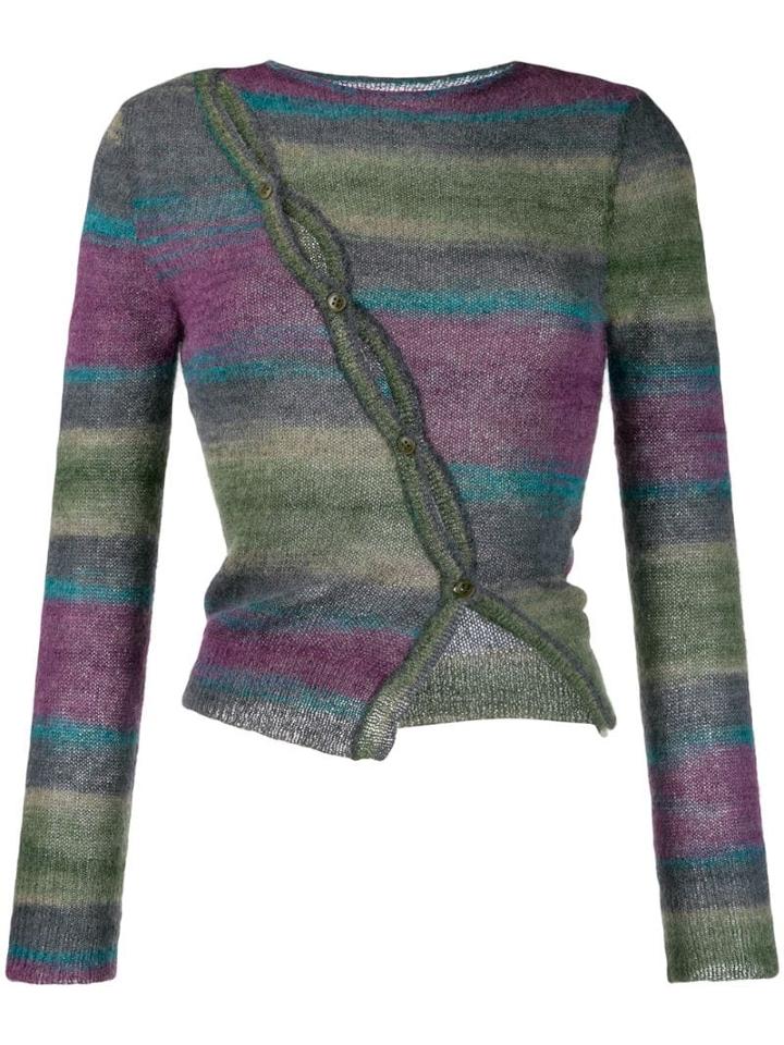Jacquemus La Maille Pau Knitted Top - Purple