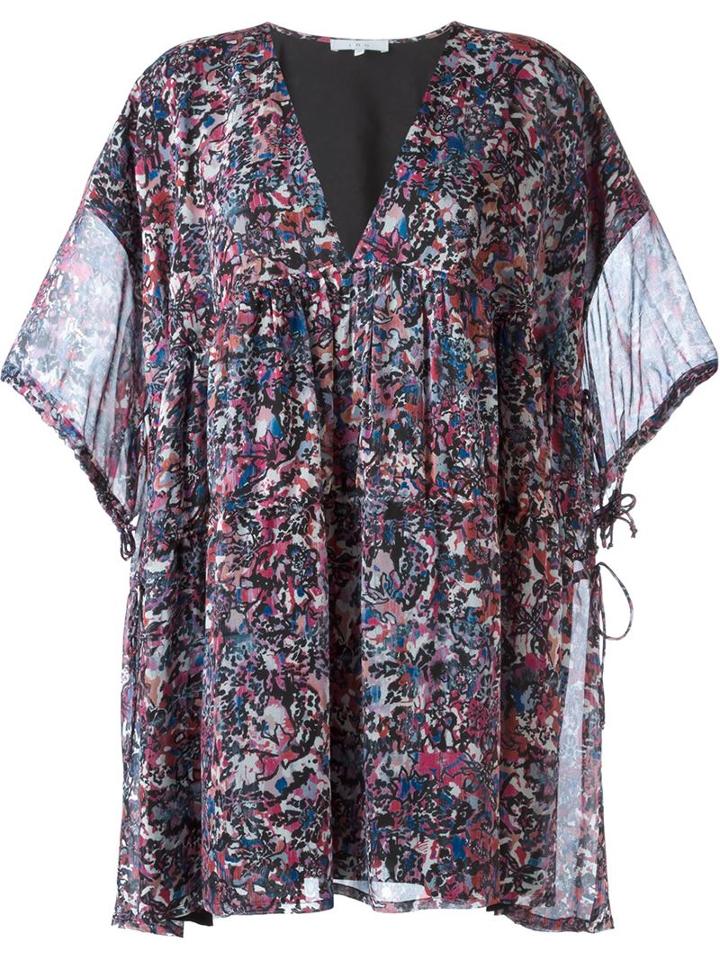 Iro Printed V-neck Dress
