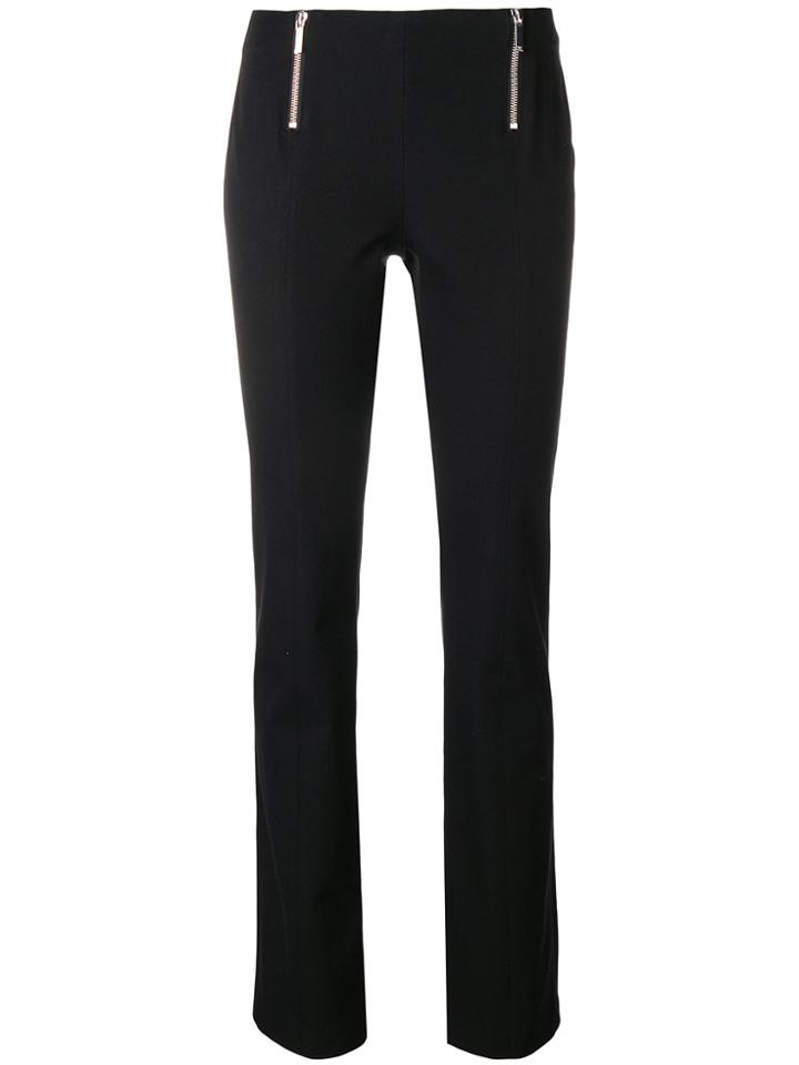 Michael Michael Kors Zipped Skinny Trousers - Black