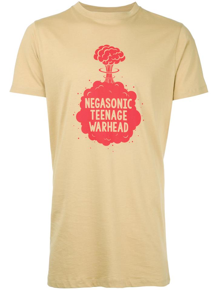 Matthew Miller - Printed T-shirt - Men - Cotton - L, Nude/neutrals, Cotton