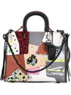 Coach Rogue Patch Tote, Women's, Calf Leather