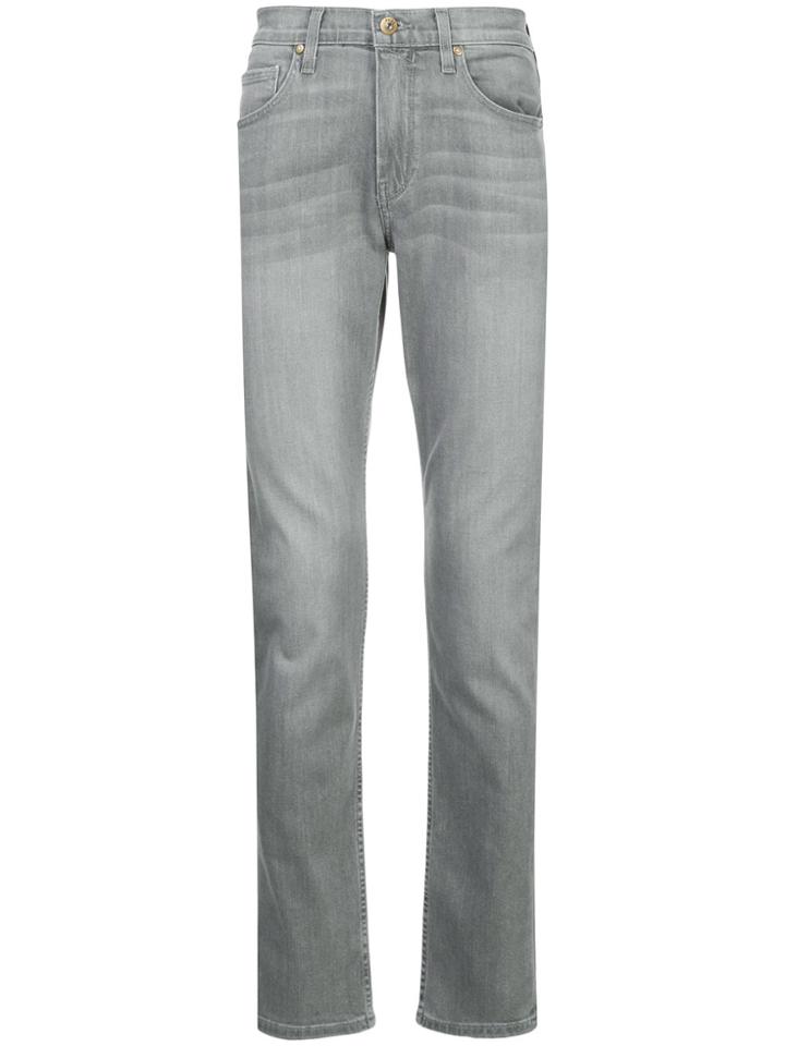 Paige Straight-leg Jeans - Grey