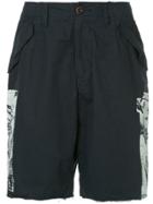 Kolor Beacon Side Printed Shorts - Blue