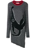 Sonia Rykiel Knitted Sweater Dress - Black