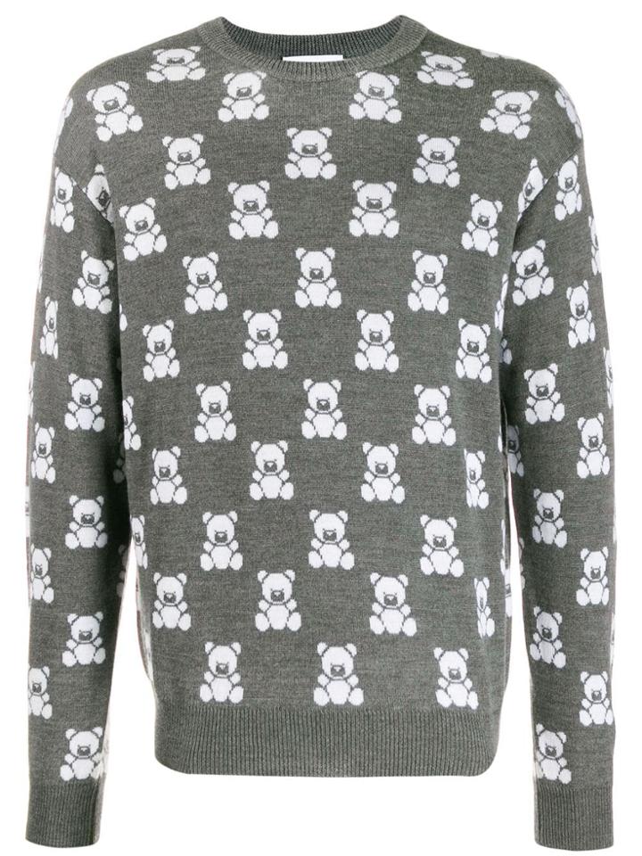 Moschino Teddy Bear Jumper - Grey