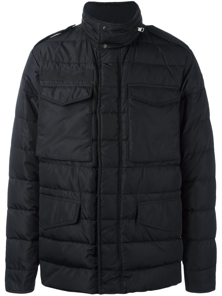 Moncler 'zacarie' Padded Jacket, Men's, Size: 7, Black, Feather Down/polyamide