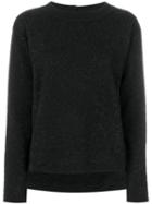 Fendi - Shimmer Knit Sweater - Women - Wool/polyester/polyamide - 40, Black, Wool/polyester/polyamide