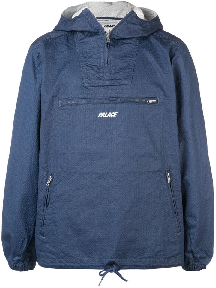 Palace Hooded Anorak Jacket - Blue