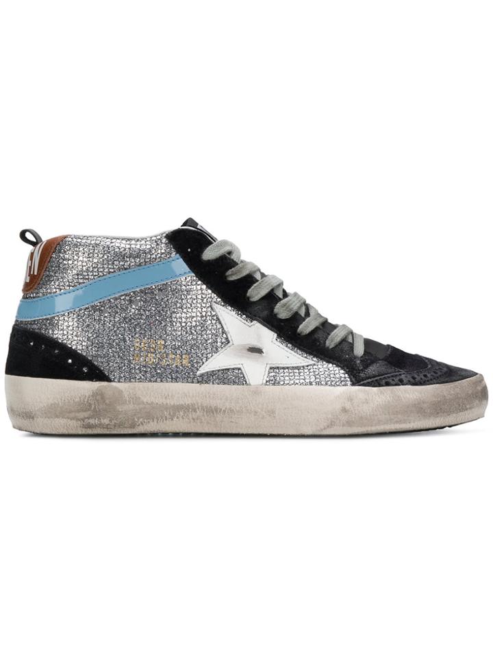 Golden Goose Deluxe Brand 2.12 Hi-top Sneakers - Metallic