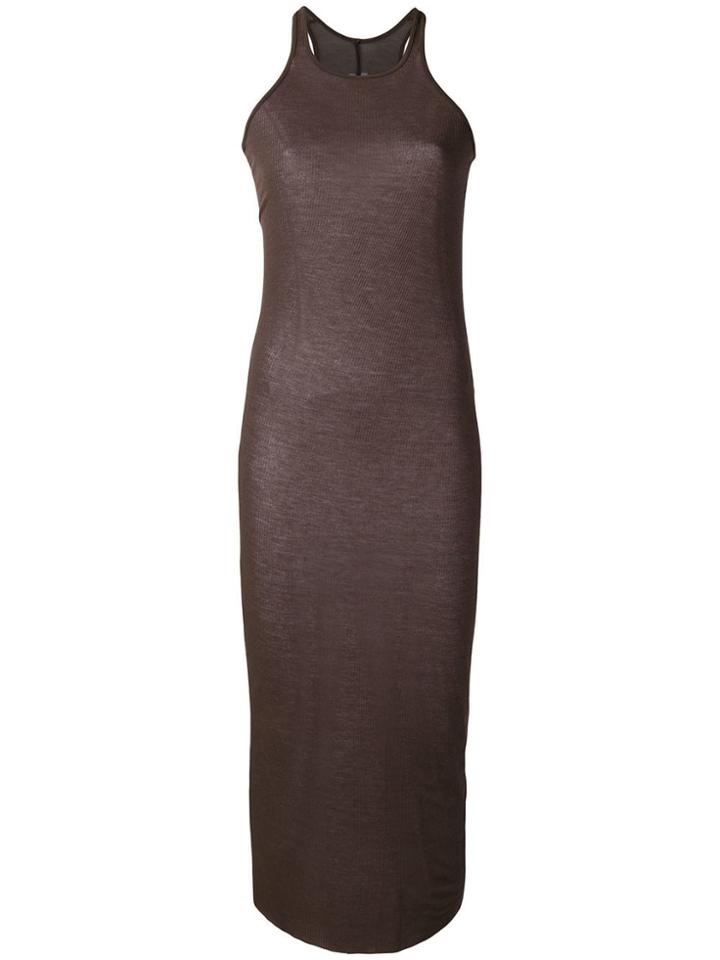Rick Owens Rick Owens Rp18f4549rc Marrone Natural (vegetable)->cotton
