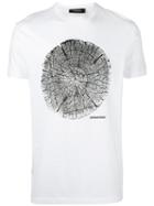 Dsquared2 - Tree Trunk Print T-shirt - Men - Cotton - M, White, Cotton