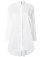 Pierantoniogaspari Long-line Long Sleeve Shirt - White