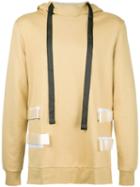 Matthew Miller - Side Strap Hoodie - Men - Cotton - L, Nude/neutrals, Cotton