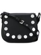 Michael Michael Kors - Studded Crossbody Bag - Women - Leather/metal (other) - One Size, Black, Leather/metal (other)