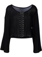 Iro Charlee Blouse, Women's, Size: Xs, Black, Polyurethane/lyocell
