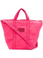 See By Chloé Quilted Tote - Pink & Purple