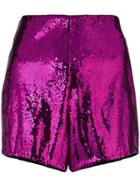 Philosophy Di Lorenzo Serafini Sequin Embellished Shorts - Pink