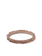 Wouters & Hendrix Gold 18kt Rose Gold Figaro Chain Ring - Pink Gold