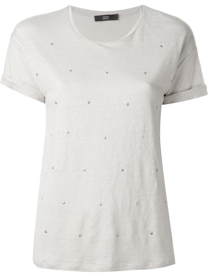 Steffen Schraut Studded T-shirt