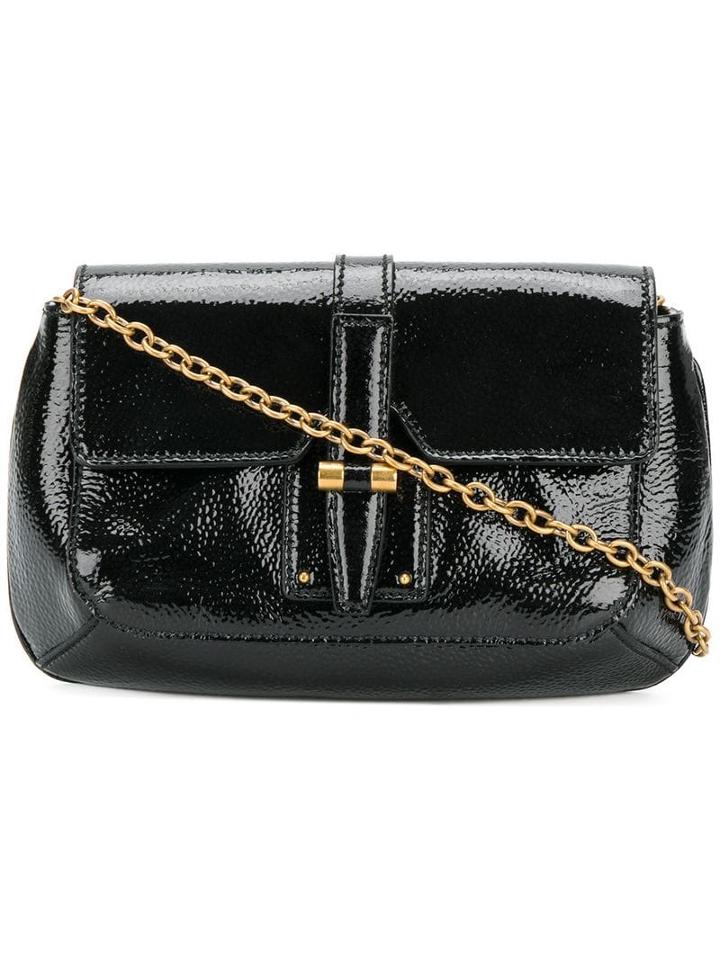 Yves Saint Laurent Pre-owned Chain Strap Shoulder Bag - Black