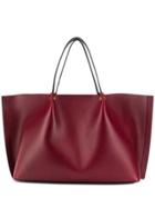 Valentino Valentino Garavani Go Logo Escape Shopper Tote - Red