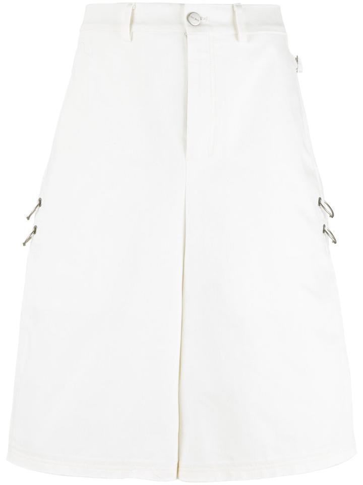 Damir Doma Poel Shorts, Men's, Size: Medium, White, Cotton