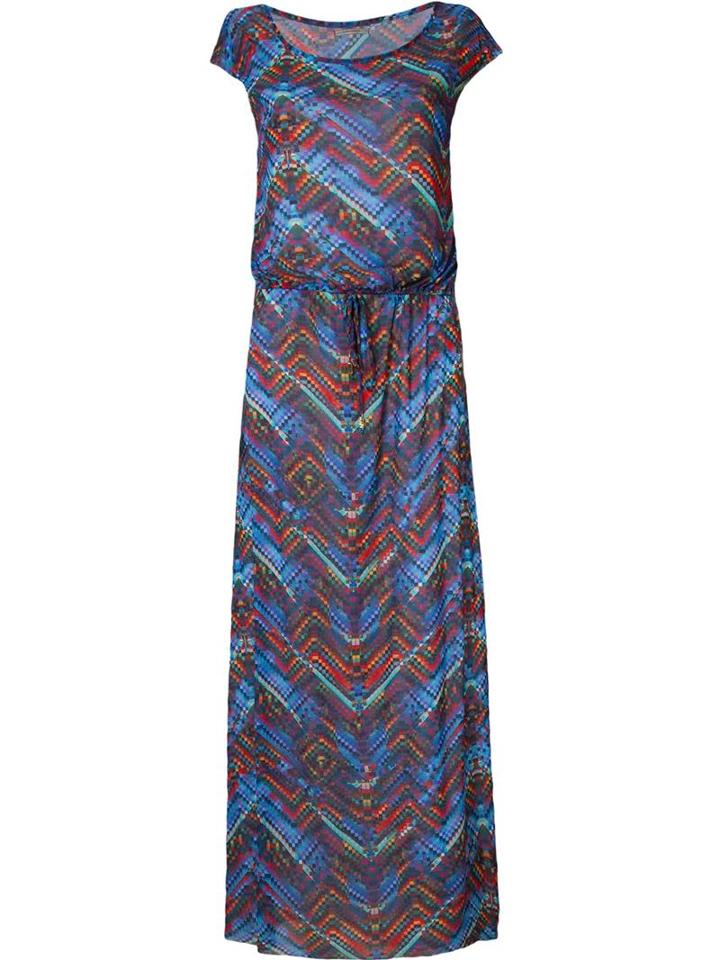 Lygia & Nanny Zig Zag Dress, Women's, Size: 46, Blue, Polyamide