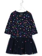 Moncler Kids Star Print Dress, Girl's, Size: 12 Yrs, Blue