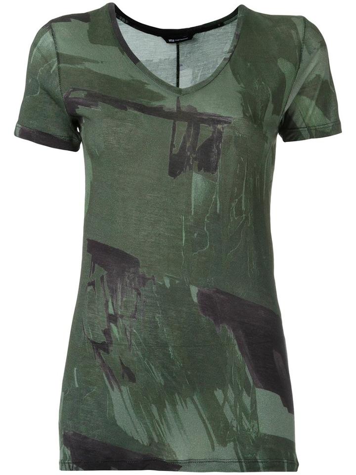 Uma Raquel Davidowicz - Printed Blouse - Women - Viscose - M, Green, Viscose