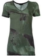 Uma Raquel Davidowicz - Printed Blouse - Women - Viscose - M, Green, Viscose