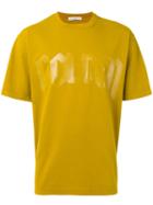 Golden Goose Deluxe Brand 'golden' Print T-shirt, Men's, Size: Medium, Yellow/orange, Cotton