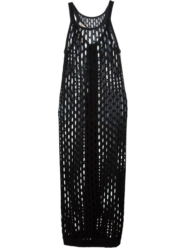 Marni Knitted Mesh Dress